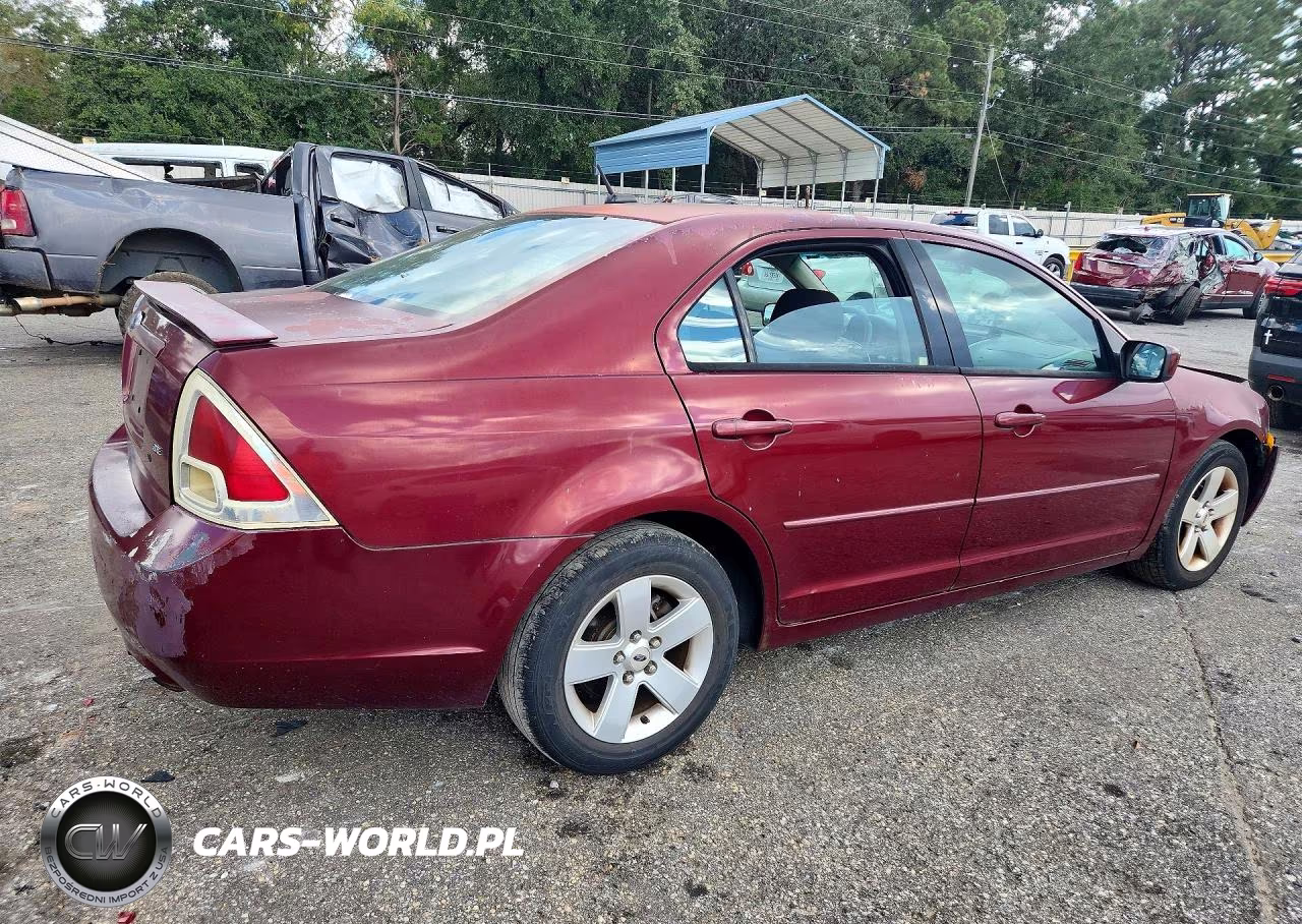 2007 Ford Fusion Se VIN:3FAHP07Z17R259230 - 3