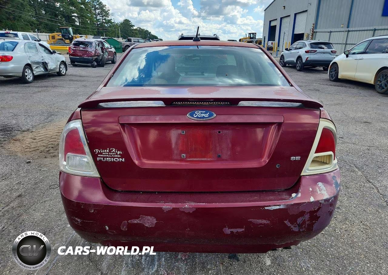 2007 Ford Fusion Se VIN:3FAHP07Z17R259230 - 6