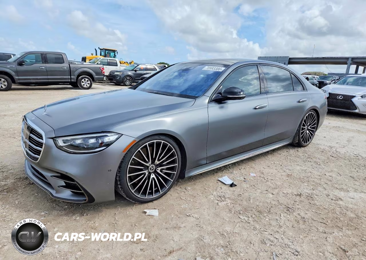 2023 Mercedes-Benz S 580 4Matic VIN:W1K6G7GB9PA172172 - 1