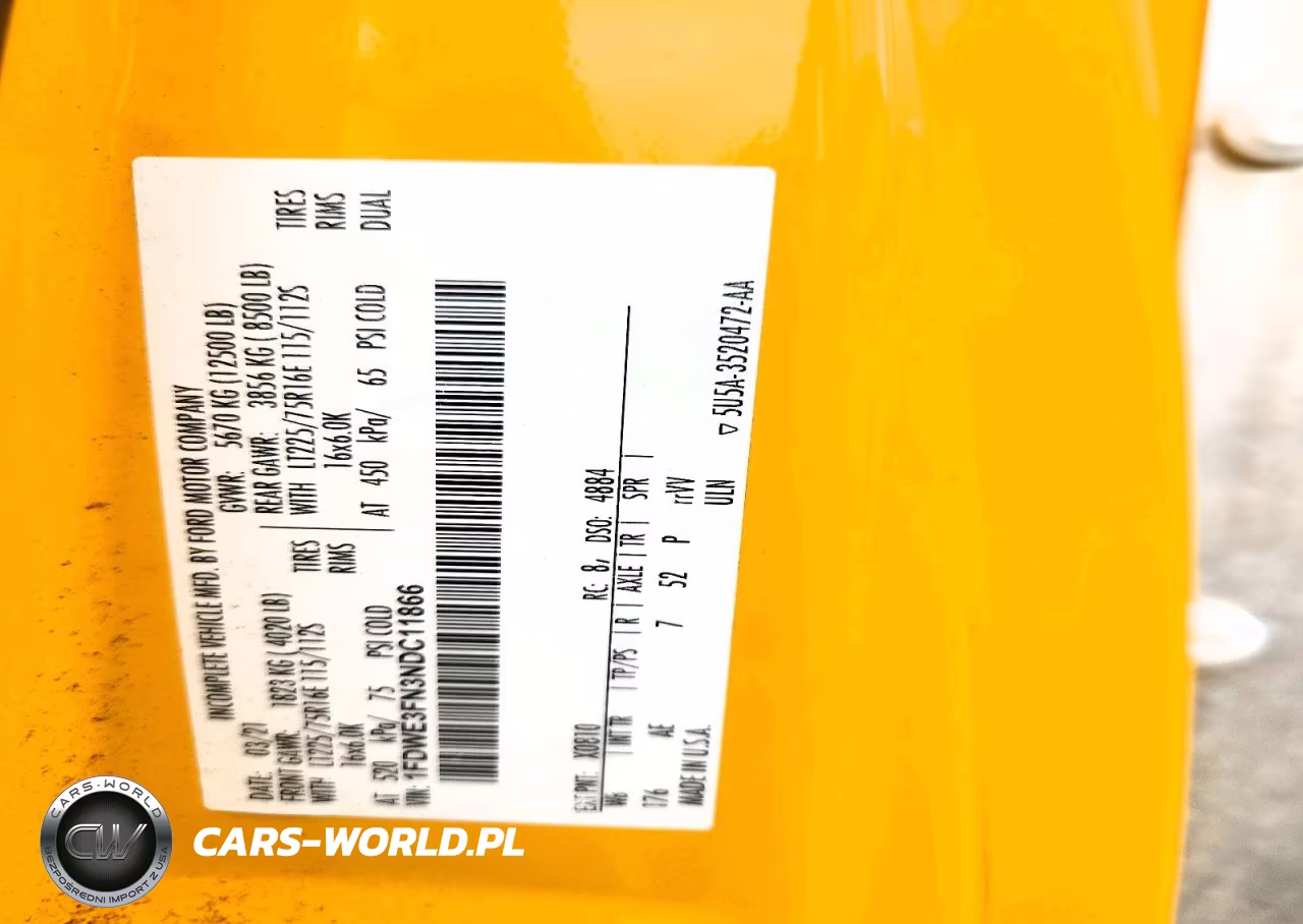 2022 Ford E350 Box Truck VIN:1FDWE3FN3NDC11866 - 14