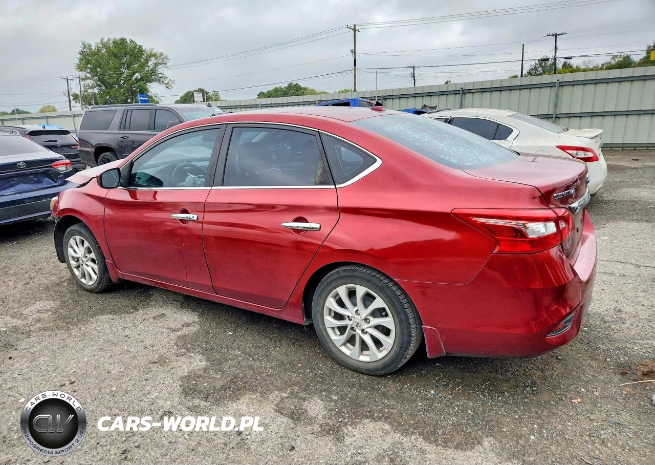 2019 Nissan Sentra Sv VIN:3N1AB7APXKY284591 - 2