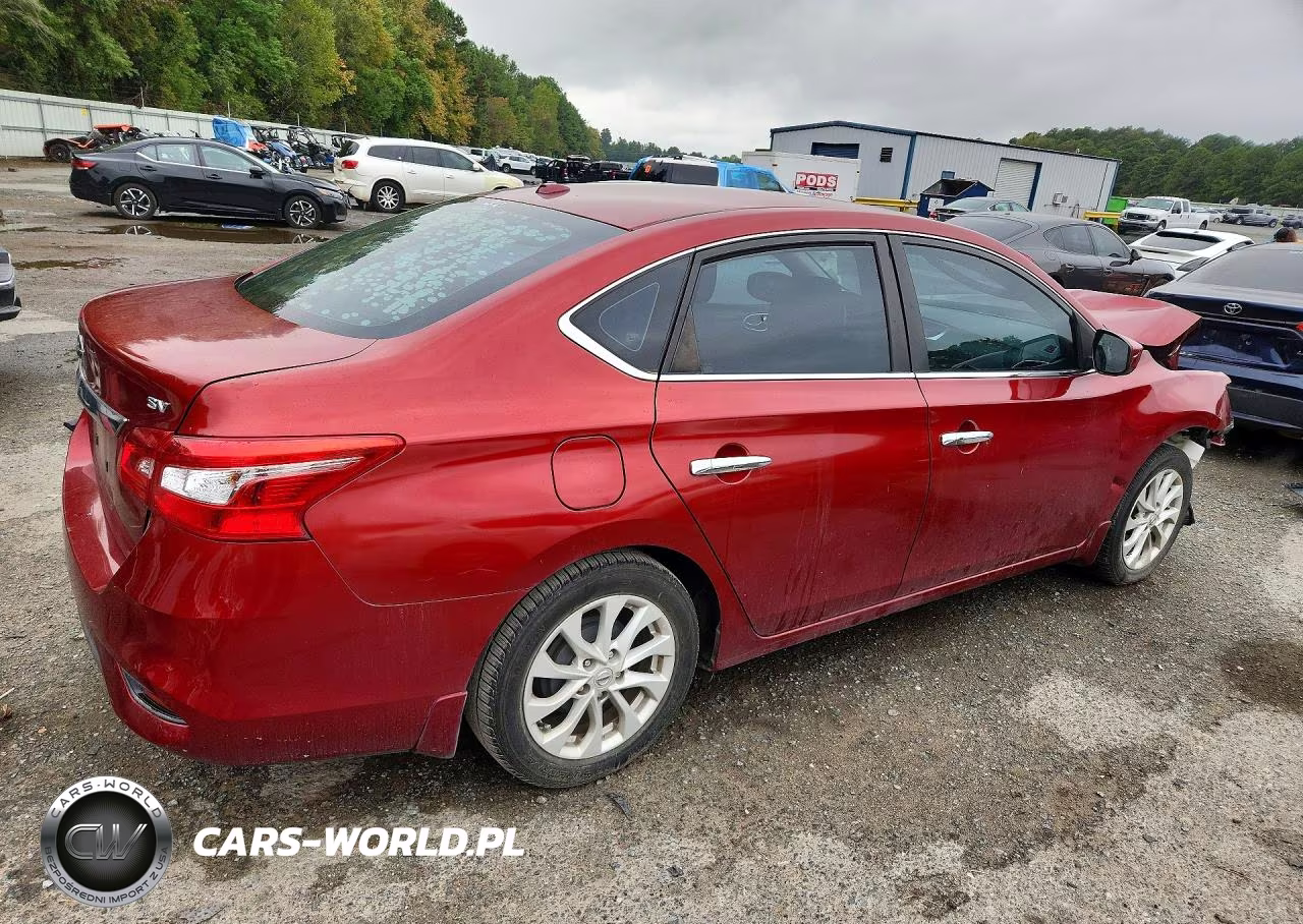 2019 Nissan Sentra Sv VIN:3N1AB7APXKY284591 - 3