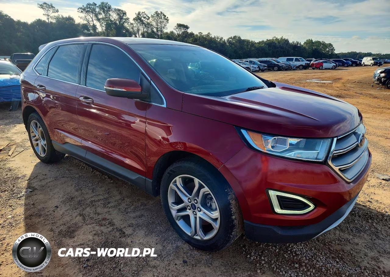 2015 Ford Edge Titanium VIN:2FMTK3K87FBC16121 - 4