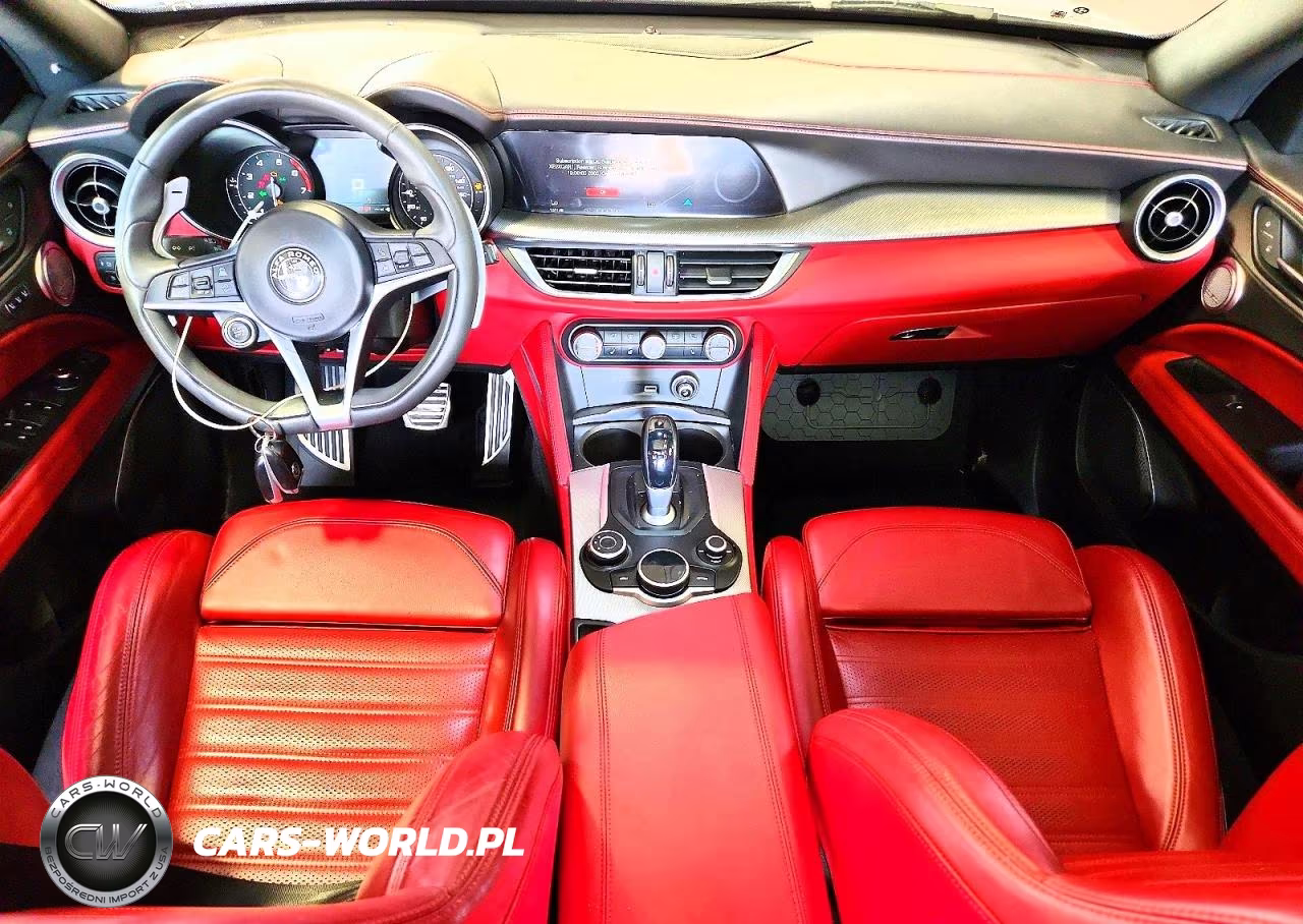 2019 Alfa Romeo Stelvio Ti VIN:ZASPAKBN6K7C56970 - 8