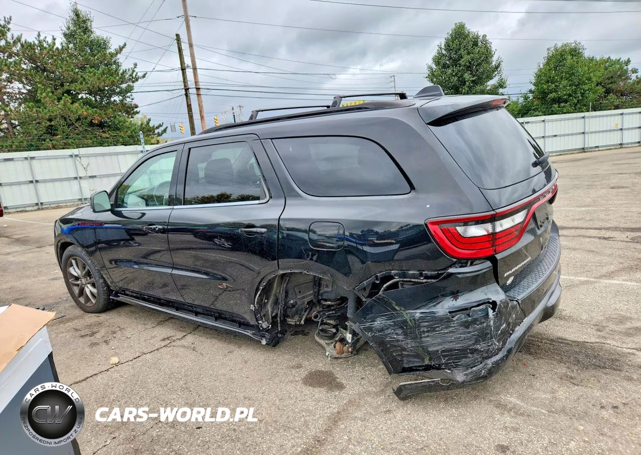 2018 Dodge Durango Gt VIN:1C4RDJDG1JC116946 - 2