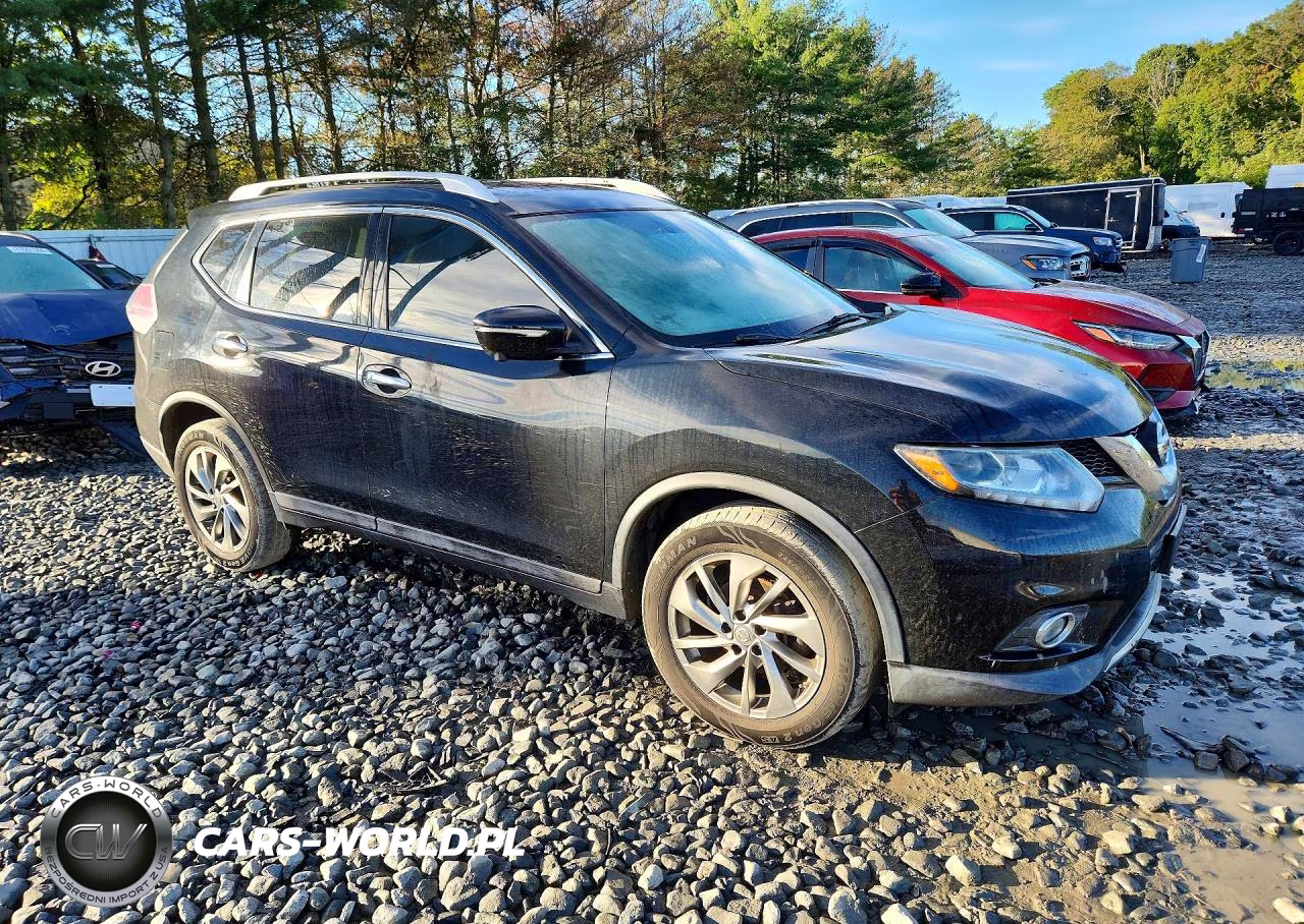 2015 Nissan Rogue Sl VIN:5N1AT2MV2FC889514 - 4