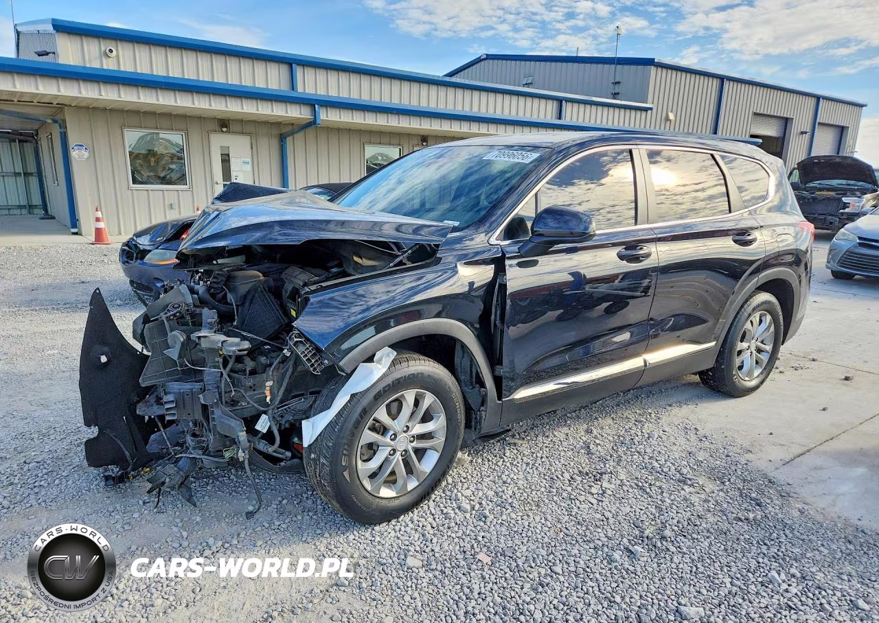 2019 Hyundai Santa Fe Se VIN:5NMS23AD3KH044518 - 1