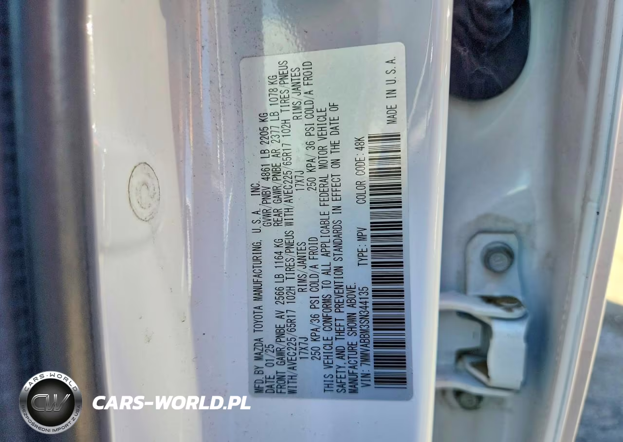 2025 Mazda Cx-50 Preferred VIN:7MMVABBM3SN344135 - 14