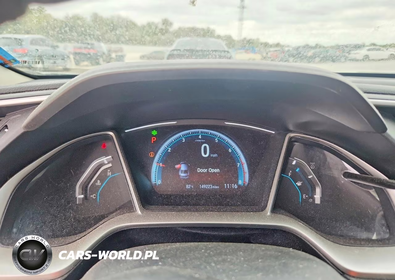2017 Honda Civic Ex VIN:19XFC2F75HE032267 - 9