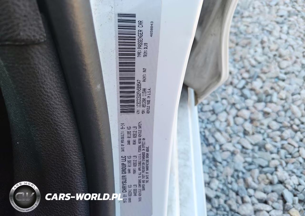 2015 Chrysler 200 C VIN:1C3CCCEG2FN589547 - 12