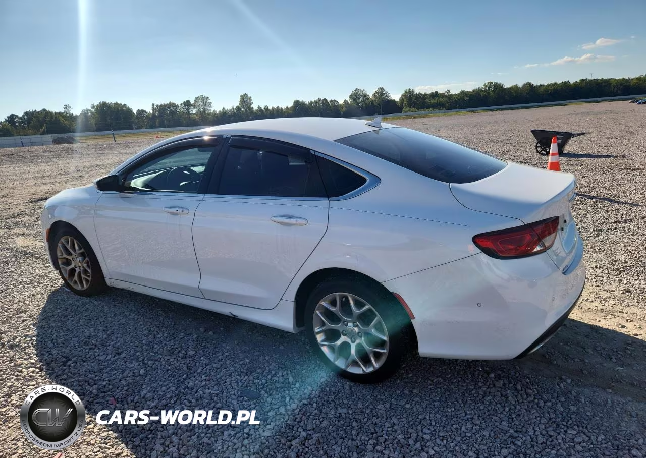 2015 Chrysler 200 C VIN:1C3CCCEG2FN589547 - 2
