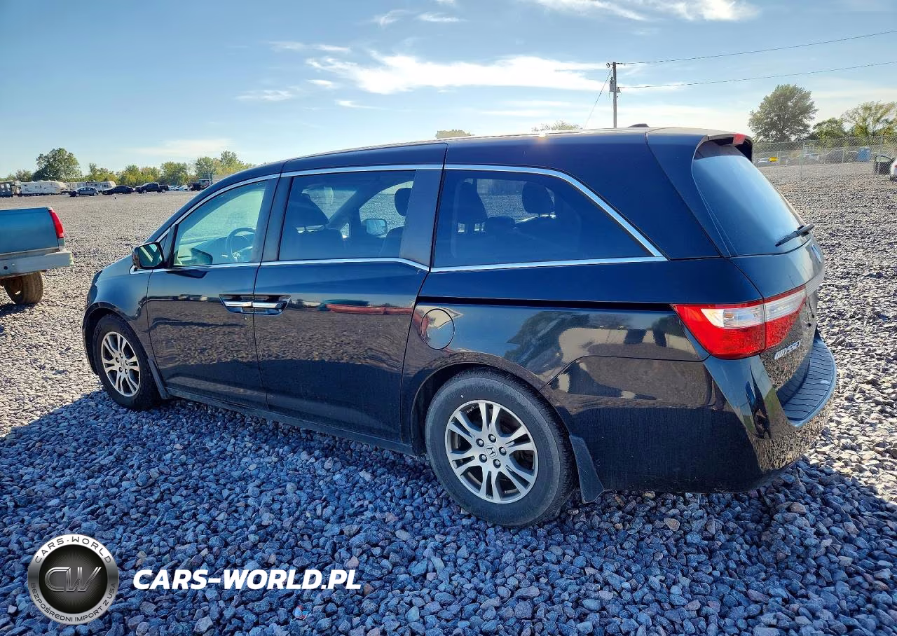 2012 Honda Odyssey Exl VIN:5FNRL5H61CB116558 - 2
