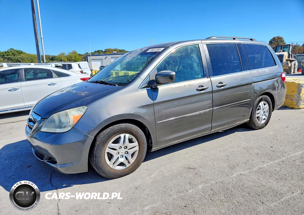 2007 Honda Odyssey Exl VIN:5FNRL38747B456628 - 1