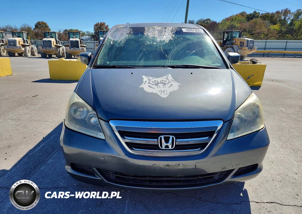 2007 Honda Odyssey Exl VIN:5FNRL38747B456628 - 5