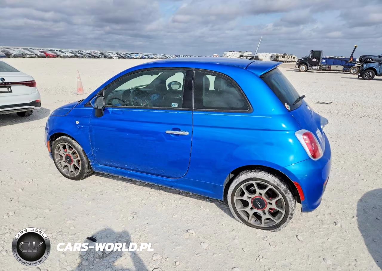 2015 Fiat 500 Sport VIN:3C3CFFBR9FT653100 - 2