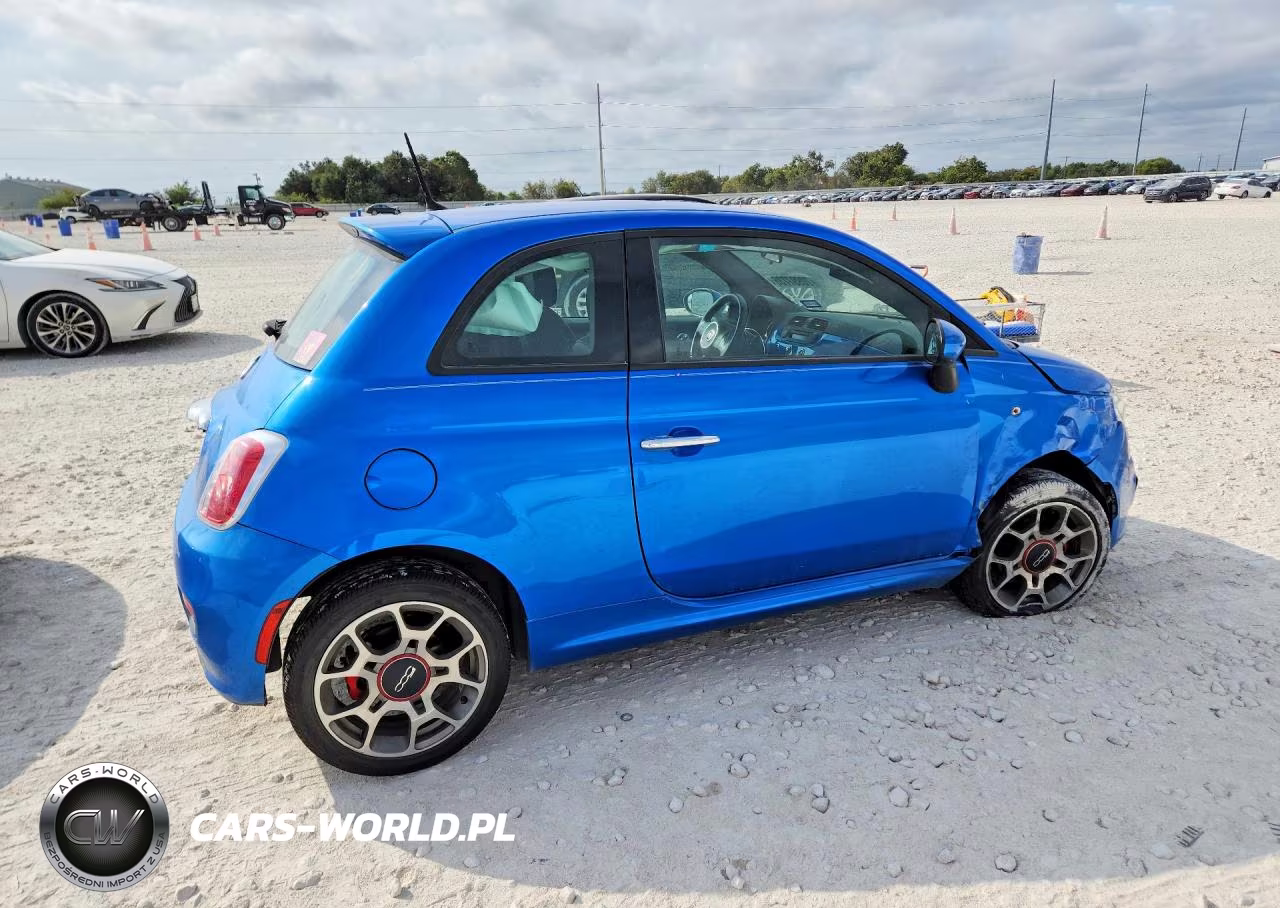 2015 Fiat 500 Sport VIN:3C3CFFBR9FT653100 - 3