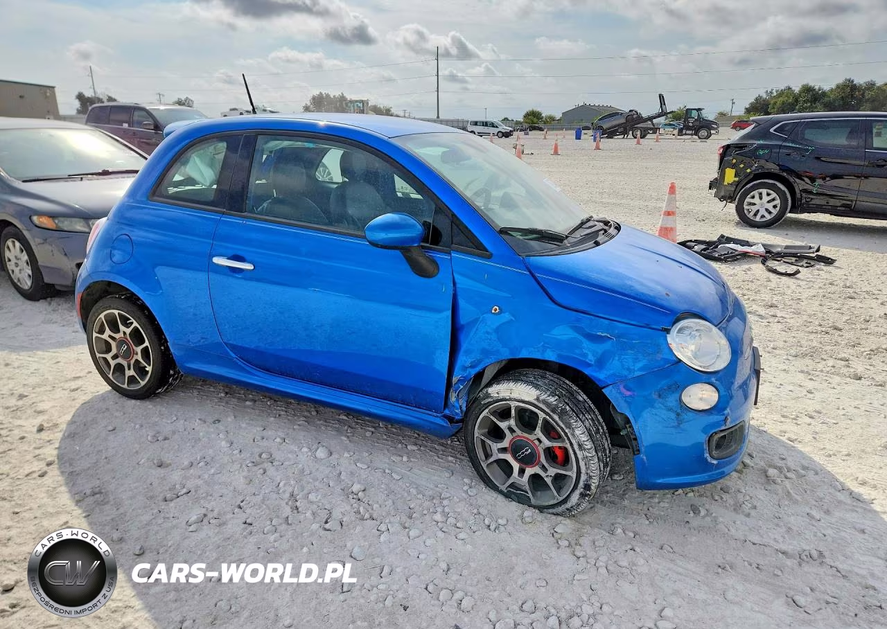 2015 Fiat 500 Sport VIN:3C3CFFBR9FT653100 - 4
