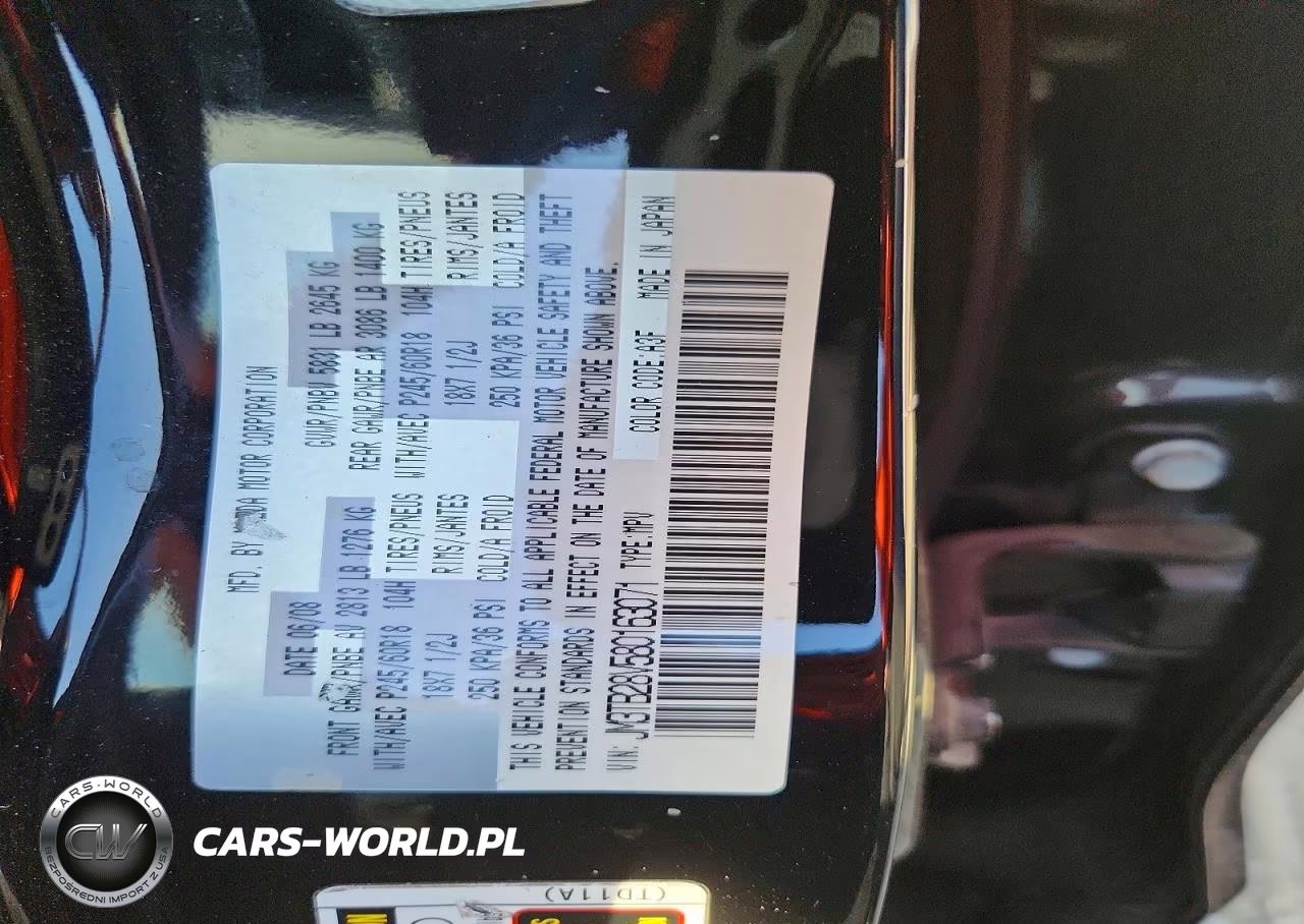 2008 Mazda Cx-9 VIN:JM3TB28V580163071 - 13