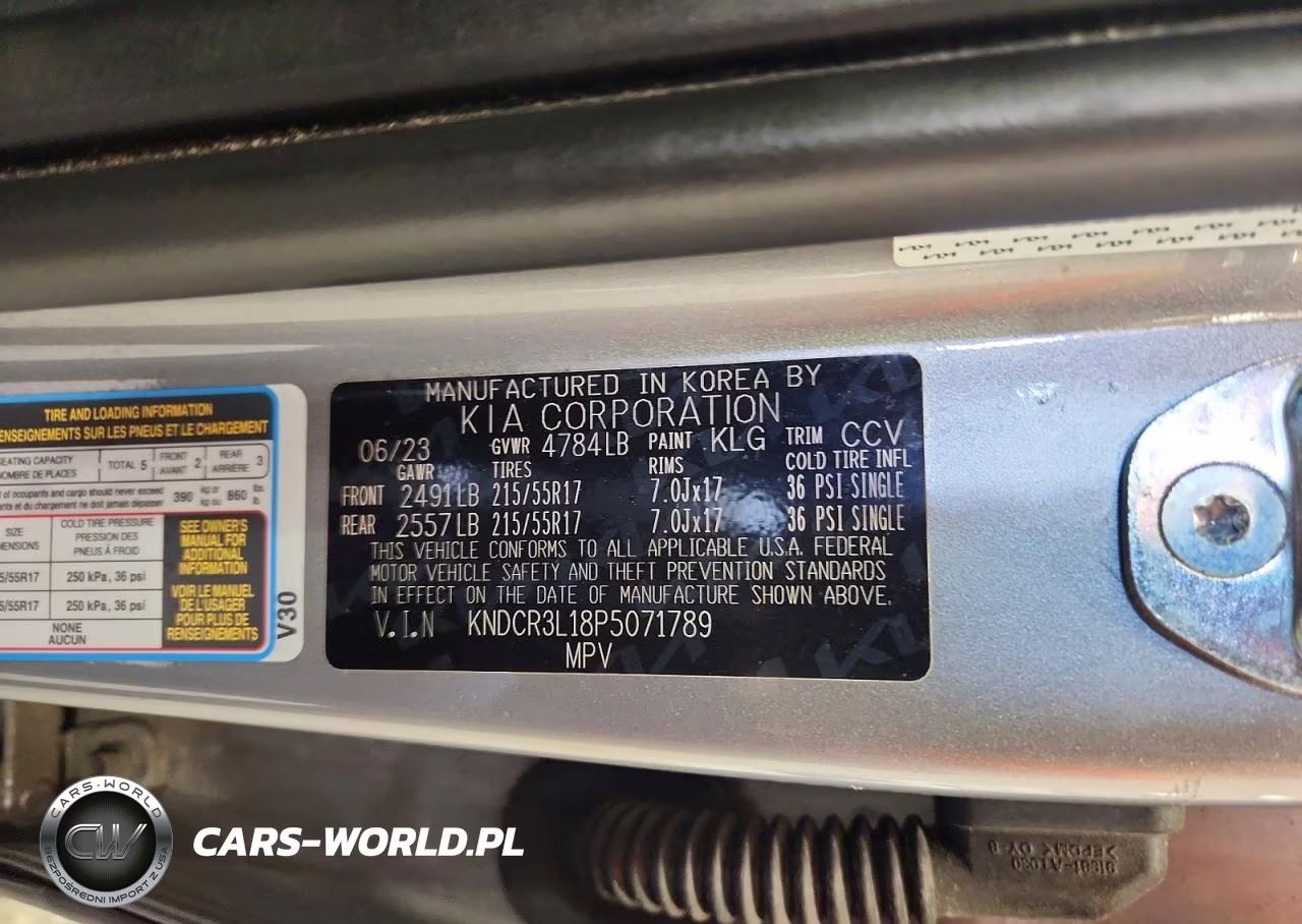 2023 Kia Niro Wind VIN:KNDCR3L18P5071789 - 14