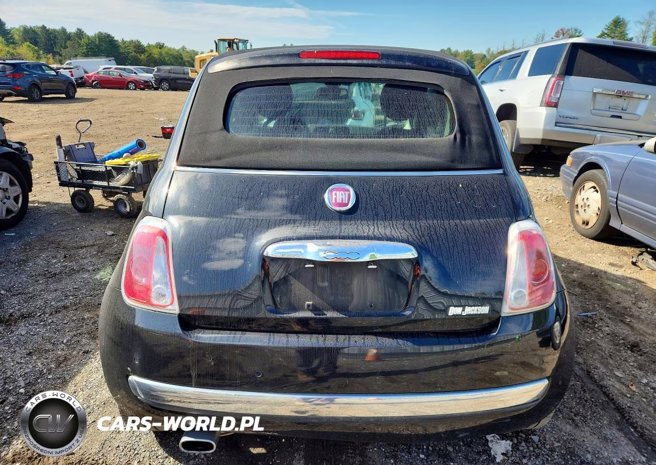2013 Fiat 500 Lounge VIN:3C3CFFER7DT528783 - 6