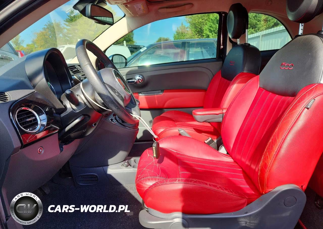 2013 Fiat 500 Lounge VIN:3C3CFFER7DT528783 - 7