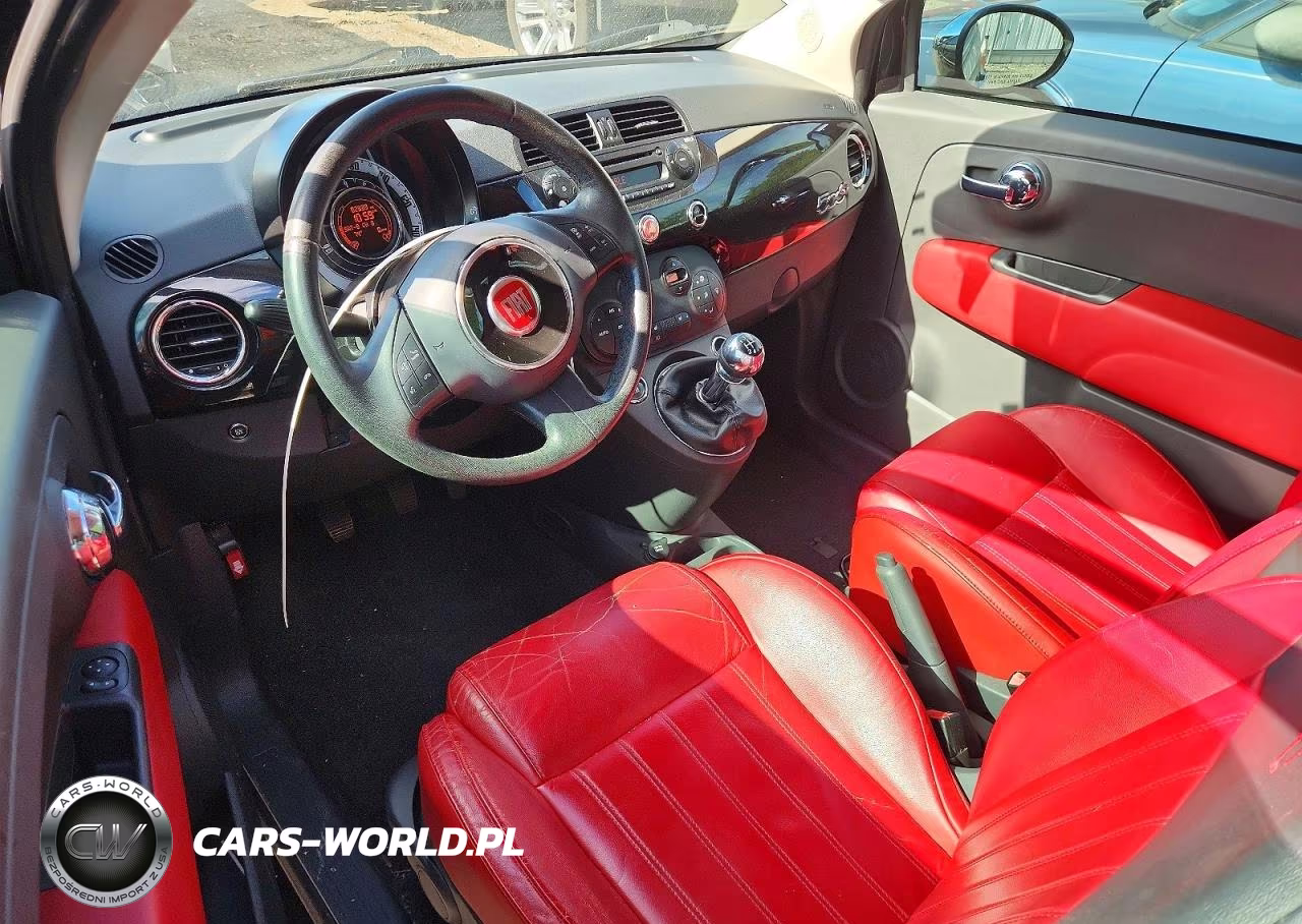 2013 Fiat 500 Lounge VIN:3C3CFFER7DT528783 - 8