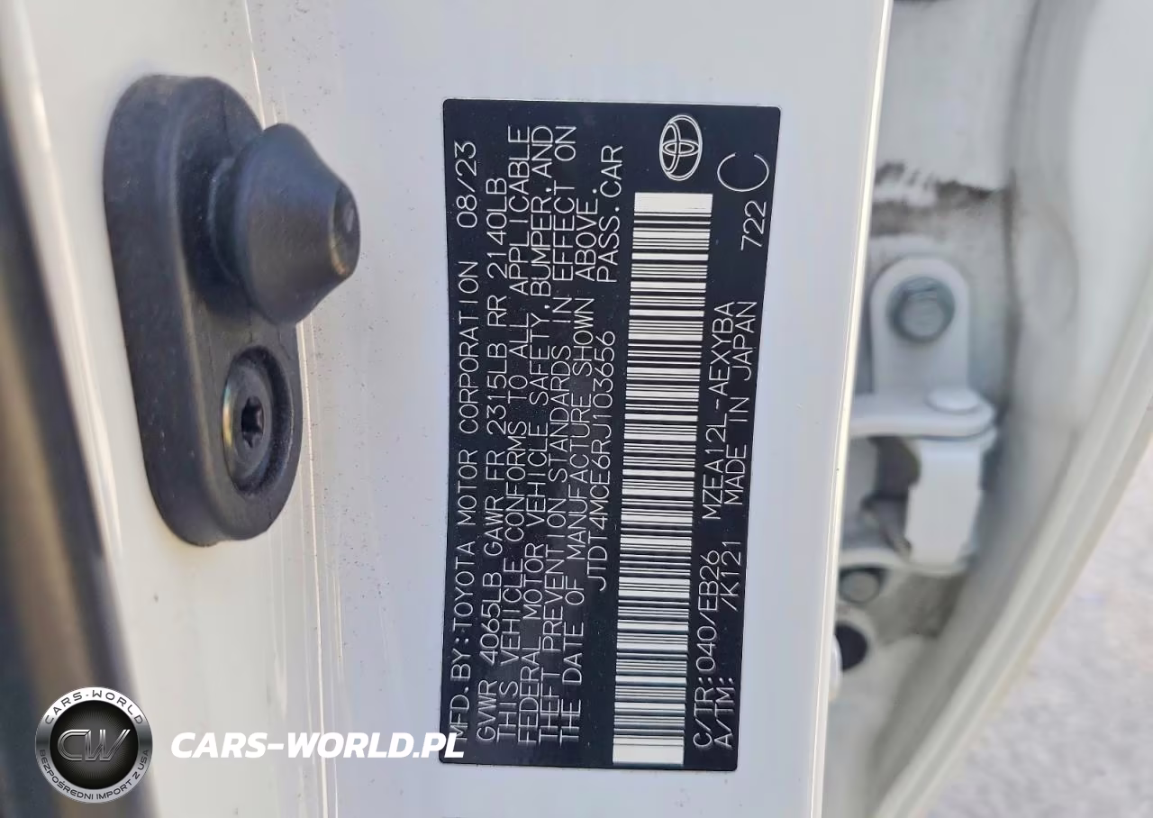 2024 Toyota Corolla Xse VIN:JTDT4MCE6RJ103656 - 12