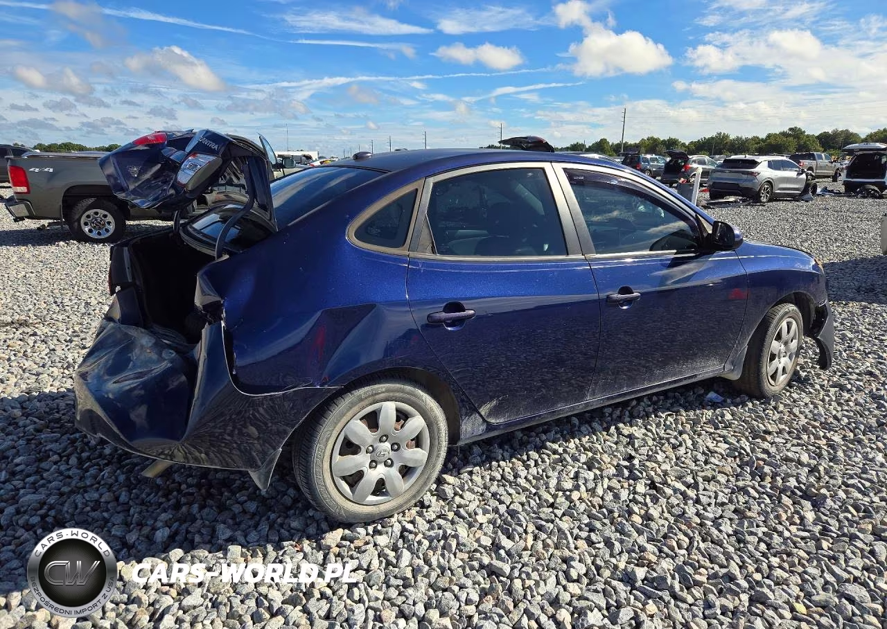 2009 Hyundai Elantra Gls VIN:KMHDU46D19U627444 - 3