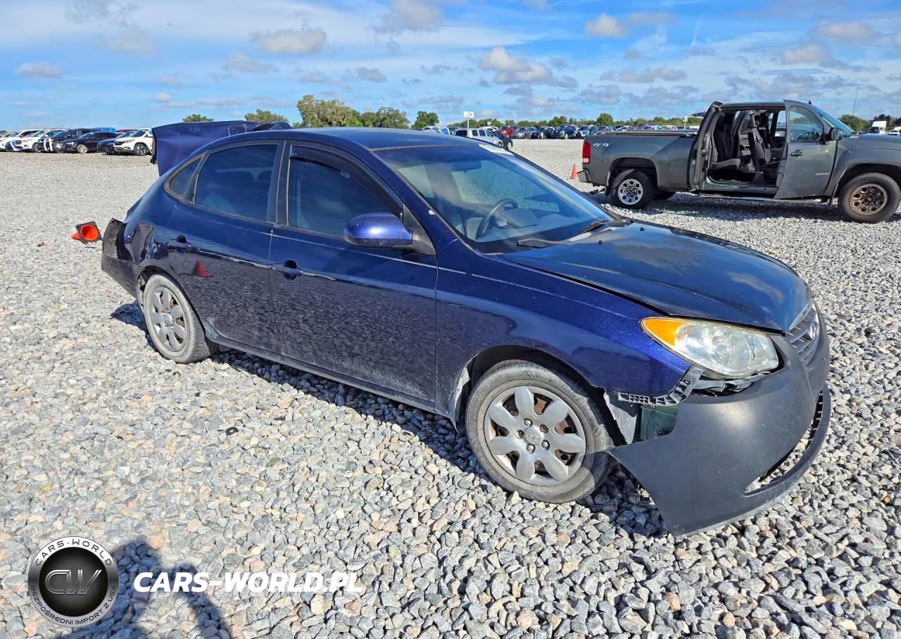 2009 Hyundai Elantra Gls VIN:KMHDU46D19U627444 - 4