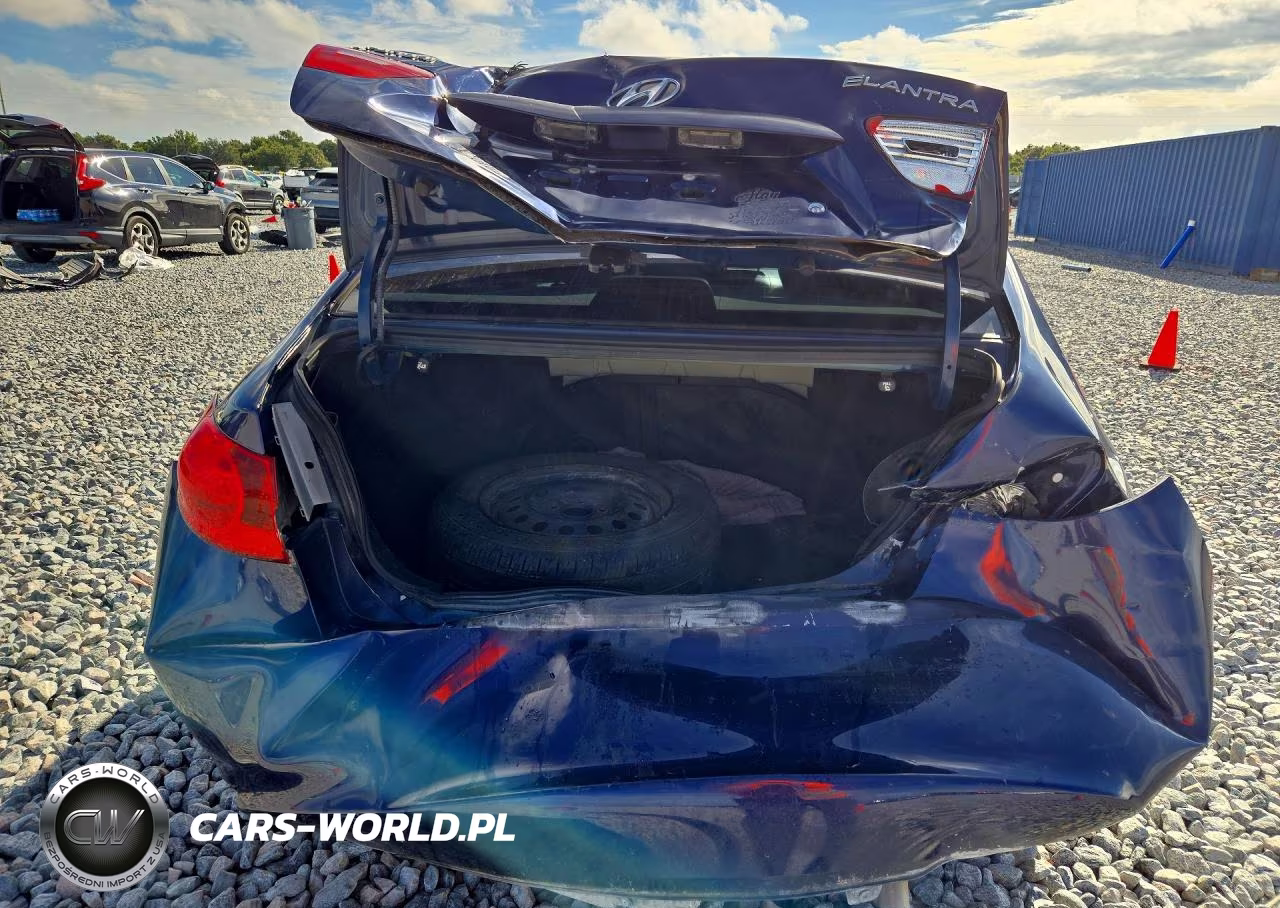 2009 Hyundai Elantra Gls VIN:KMHDU46D19U627444 - 6