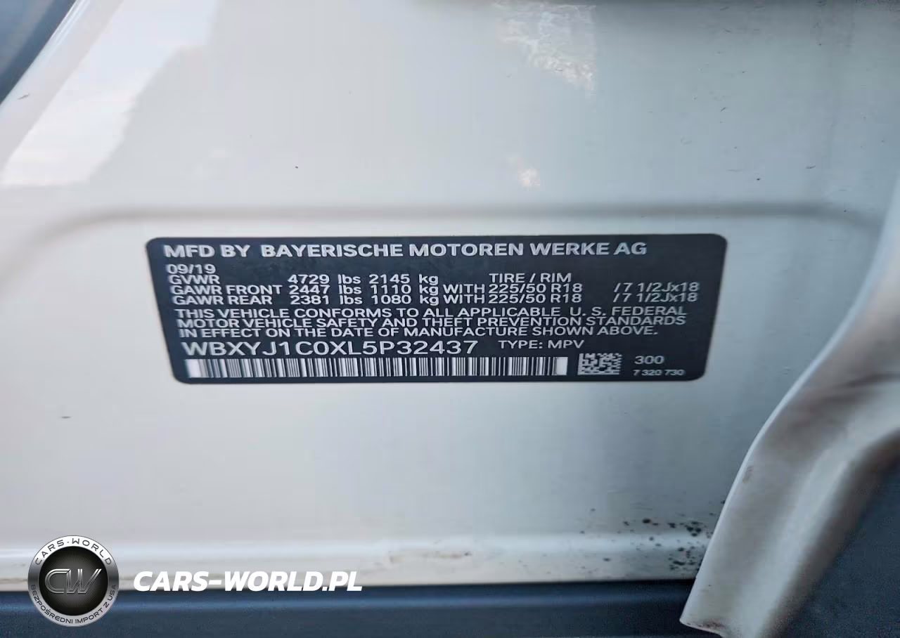 2020 BMW X2 xDrive28I VIN:WBXYJ1C0XL5P32437 - 13