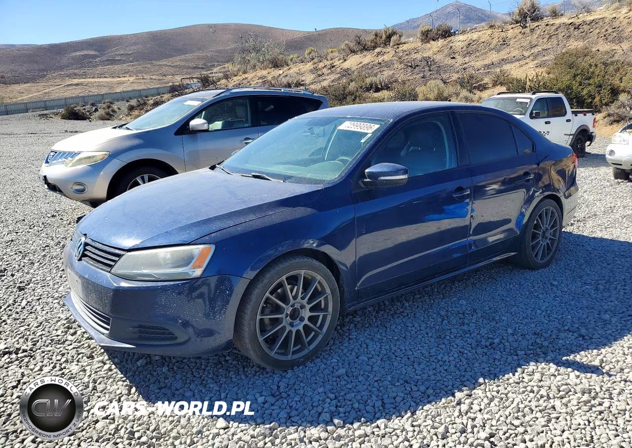2014 Volkswagen Jetta Se VIN:3VWD17AJ9EM246075 - 1