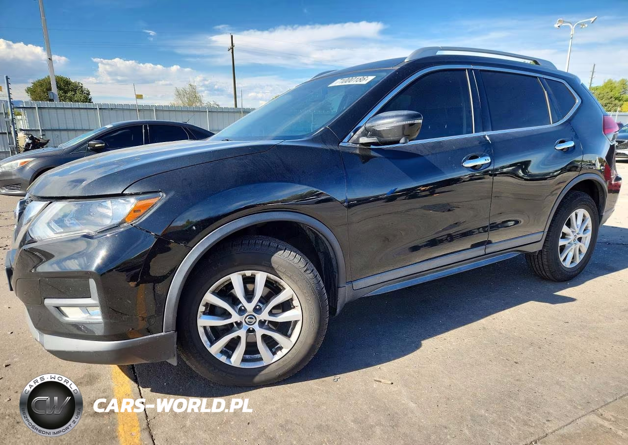 2017 Nissan Rogue Sv VIN:KNMAT2MV7HP542230 - 1