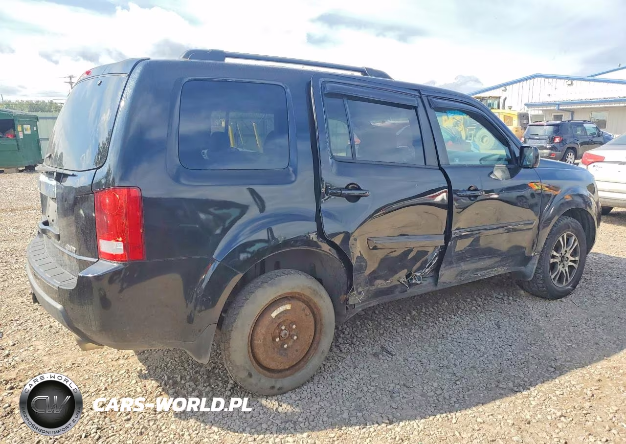 2010 Honda Pilot Ex VIN:5FNYF4H47AB037274 - 3