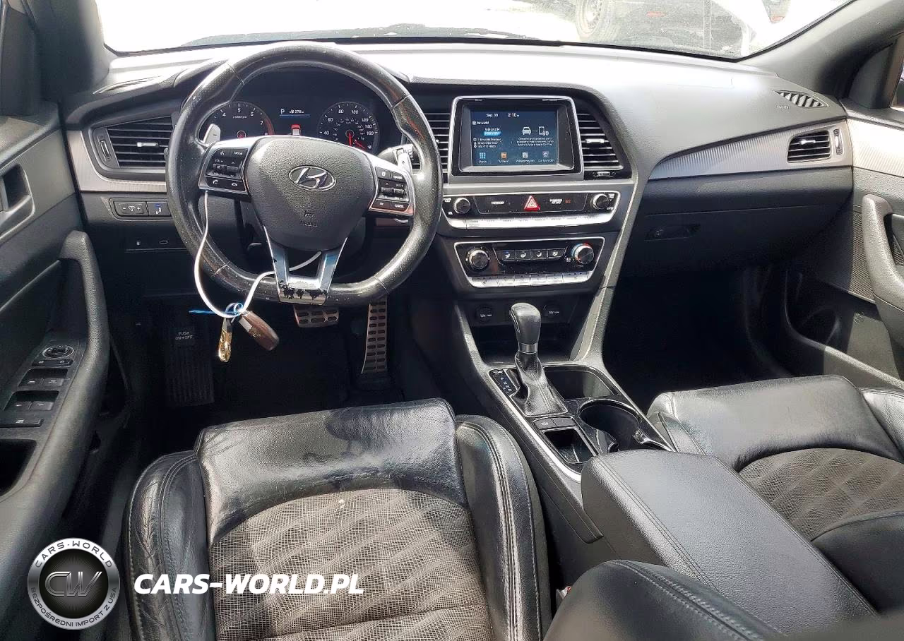 2018 HYUNDAI SONATA SPO SPORT VIN:5NPE34AF4JH643866 - 8