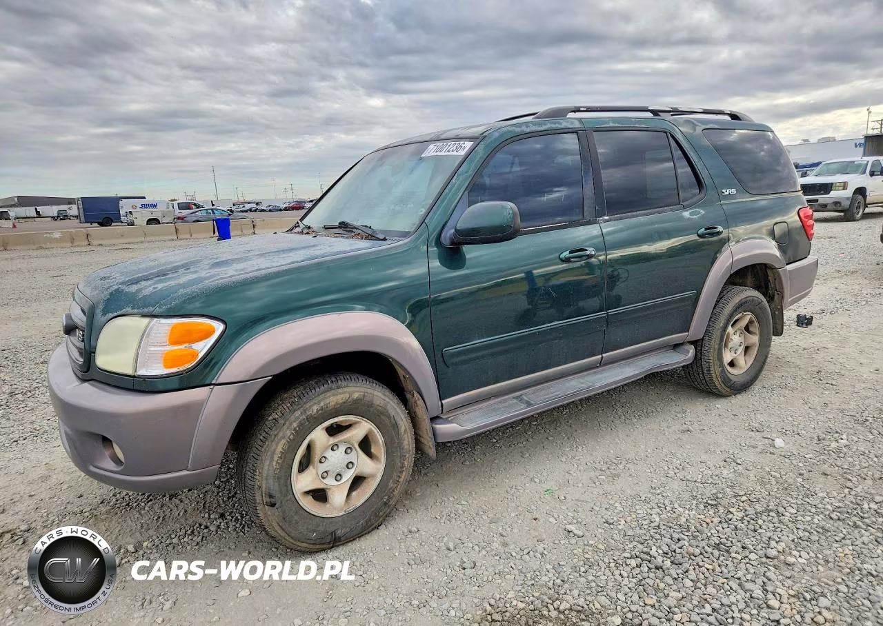 2002 Toyota Sequoia Sr5 VIN:5TDBT44A72S074297 - 1