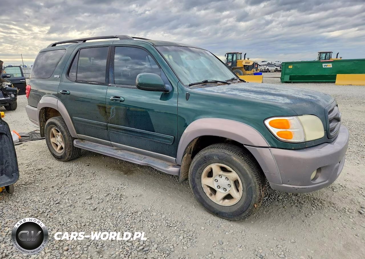 2002 Toyota Sequoia Sr5 VIN:5TDBT44A72S074297 - 4