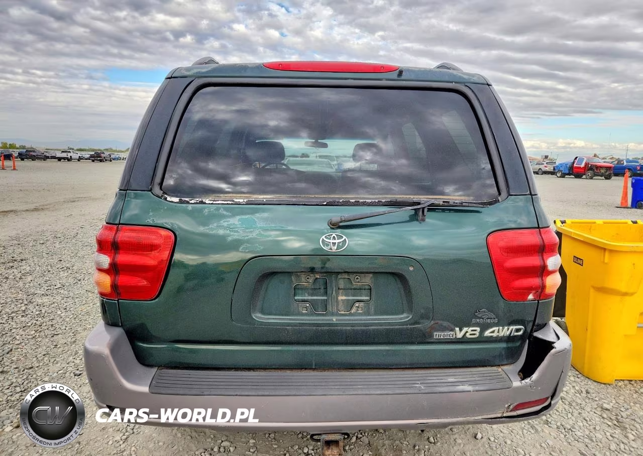2002 Toyota Sequoia Sr5 VIN:5TDBT44A72S074297 - 6