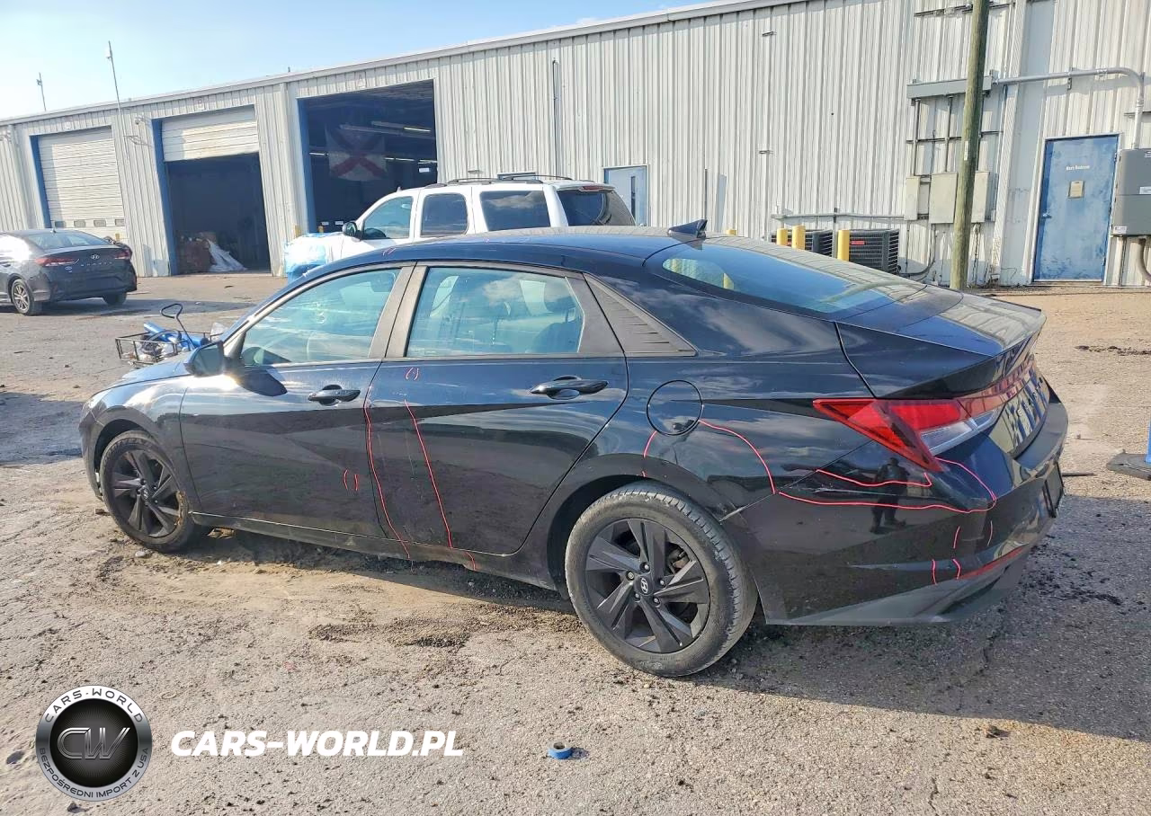 2021 Hyundai Elantra Sel VIN:KMHLM4AG5MU157327 - 2