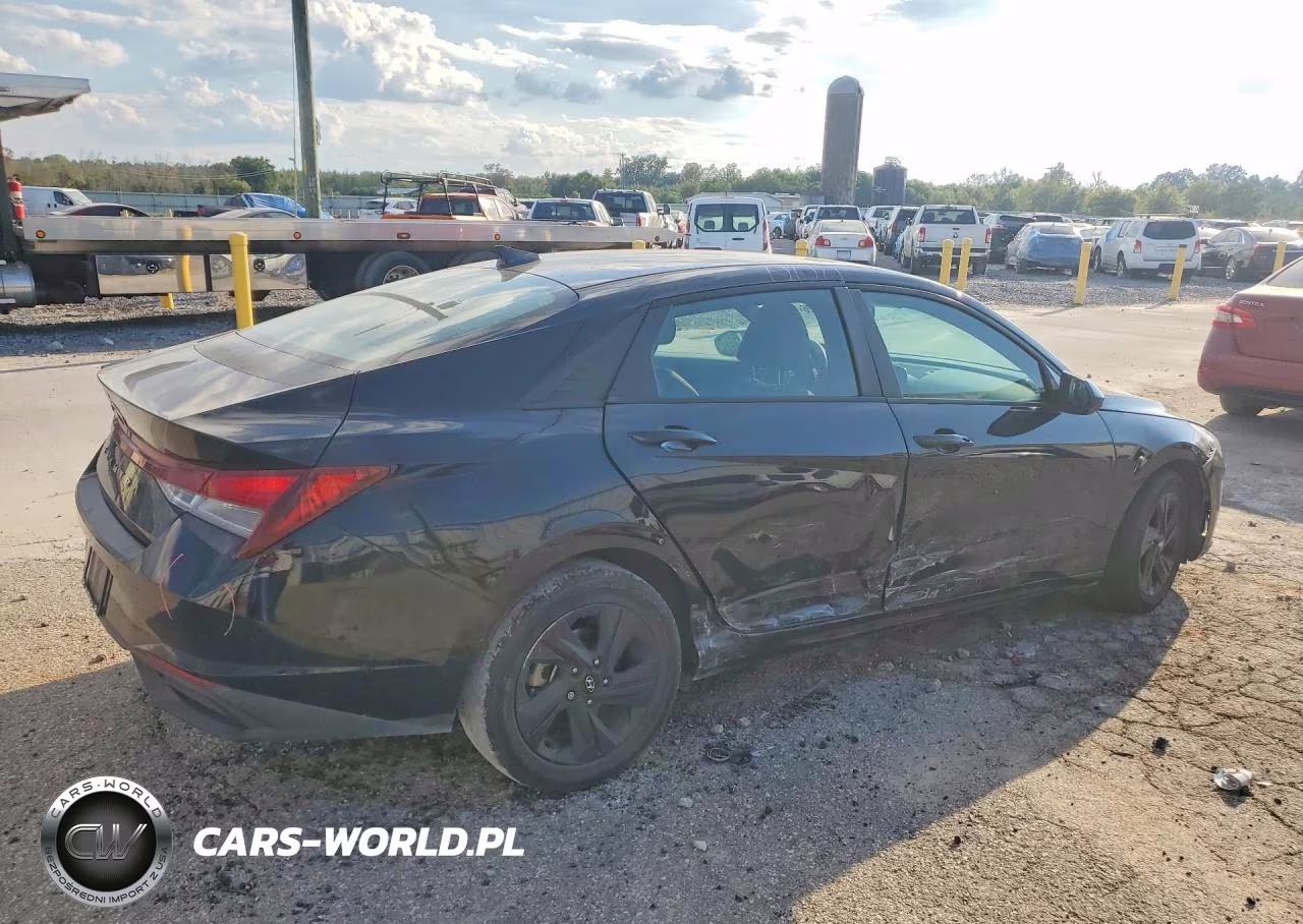 2021 Hyundai Elantra Sel VIN:KMHLM4AG5MU157327 - 3