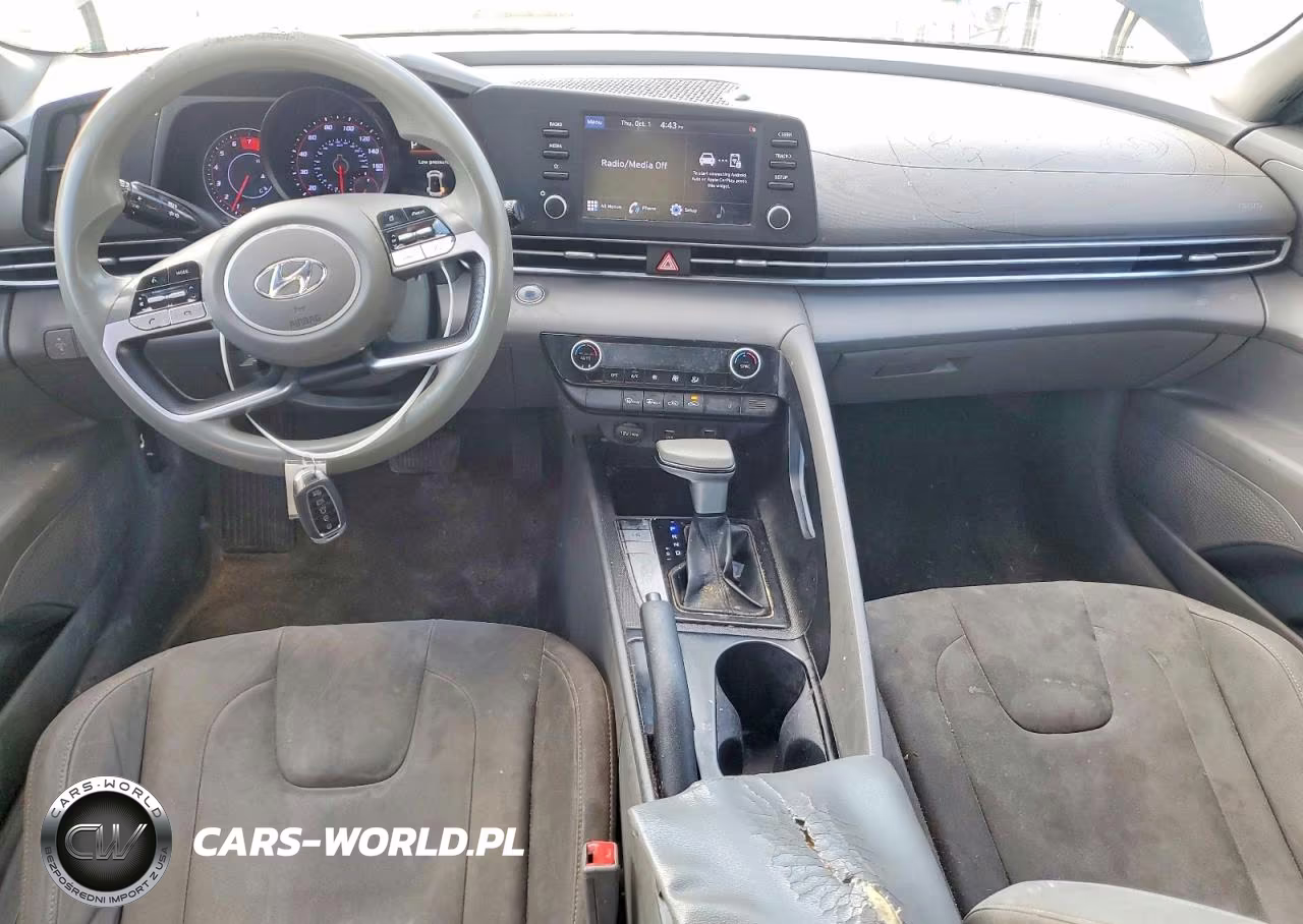 2021 Hyundai Elantra Sel VIN:KMHLM4AG5MU157327 - 8