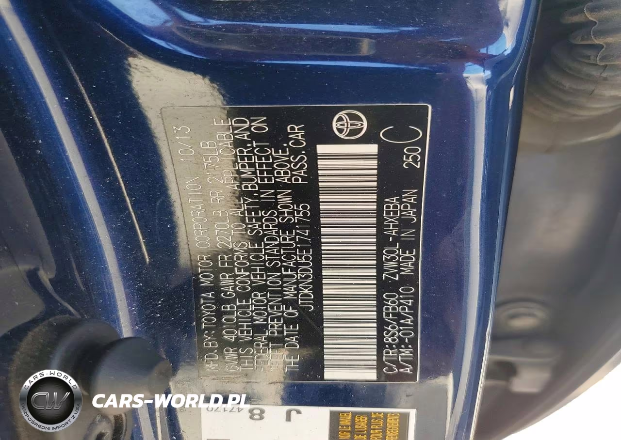 2014 Toyota Prius Three VIN:JTDKN3DU5E1741755 - 12