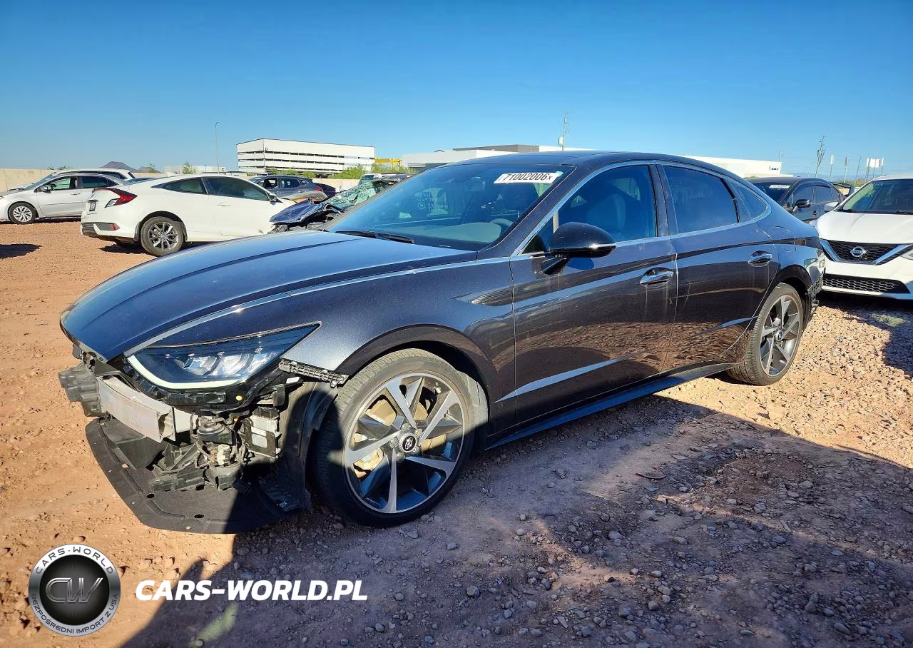 2023 Hyundai Sonata Sel Plus VIN:KMHL44J27PA268004 - 1