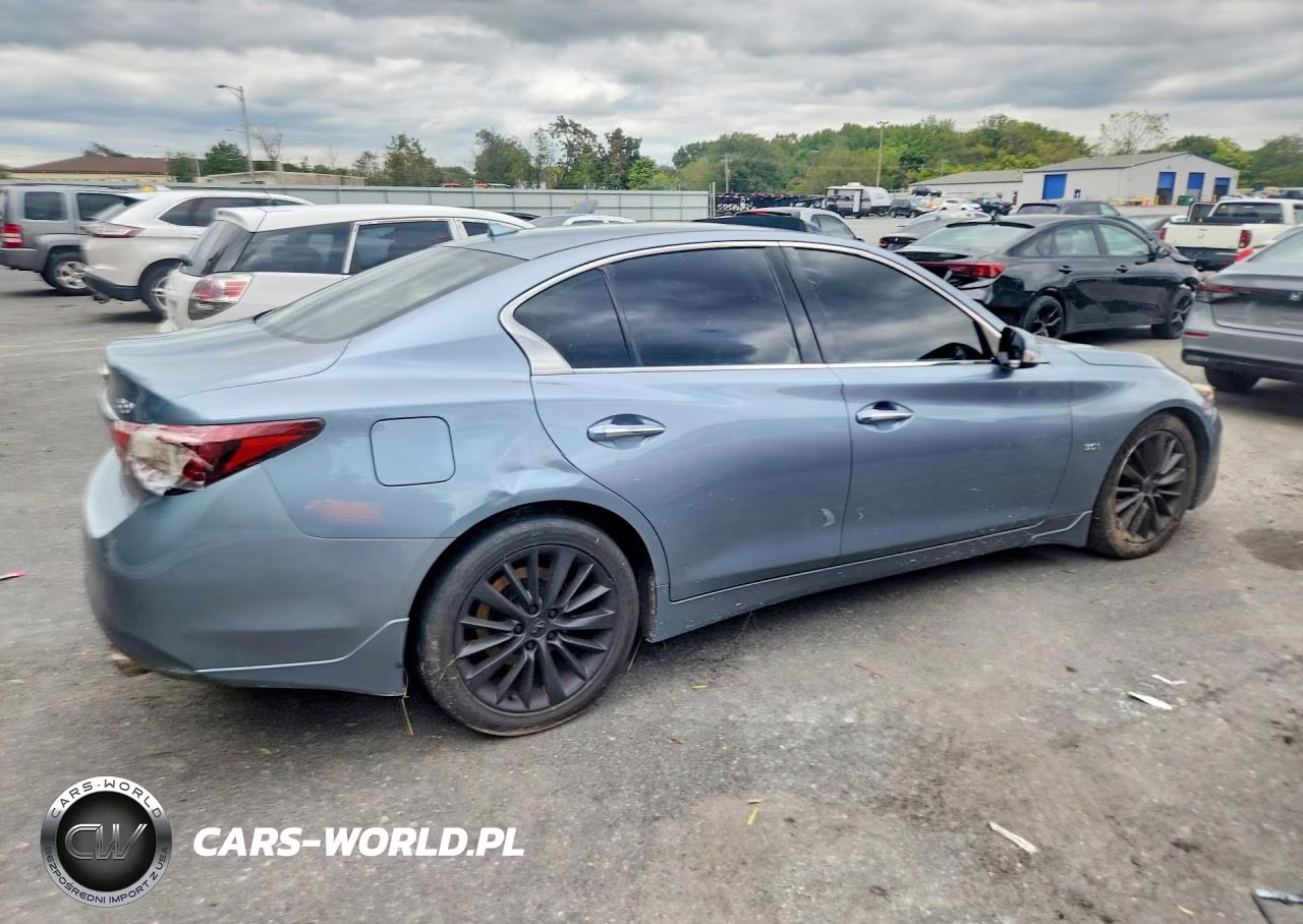 2018 Infiniti Q50 3.0T Luxe VIN:JN1EV7AR4JM610090 - 3