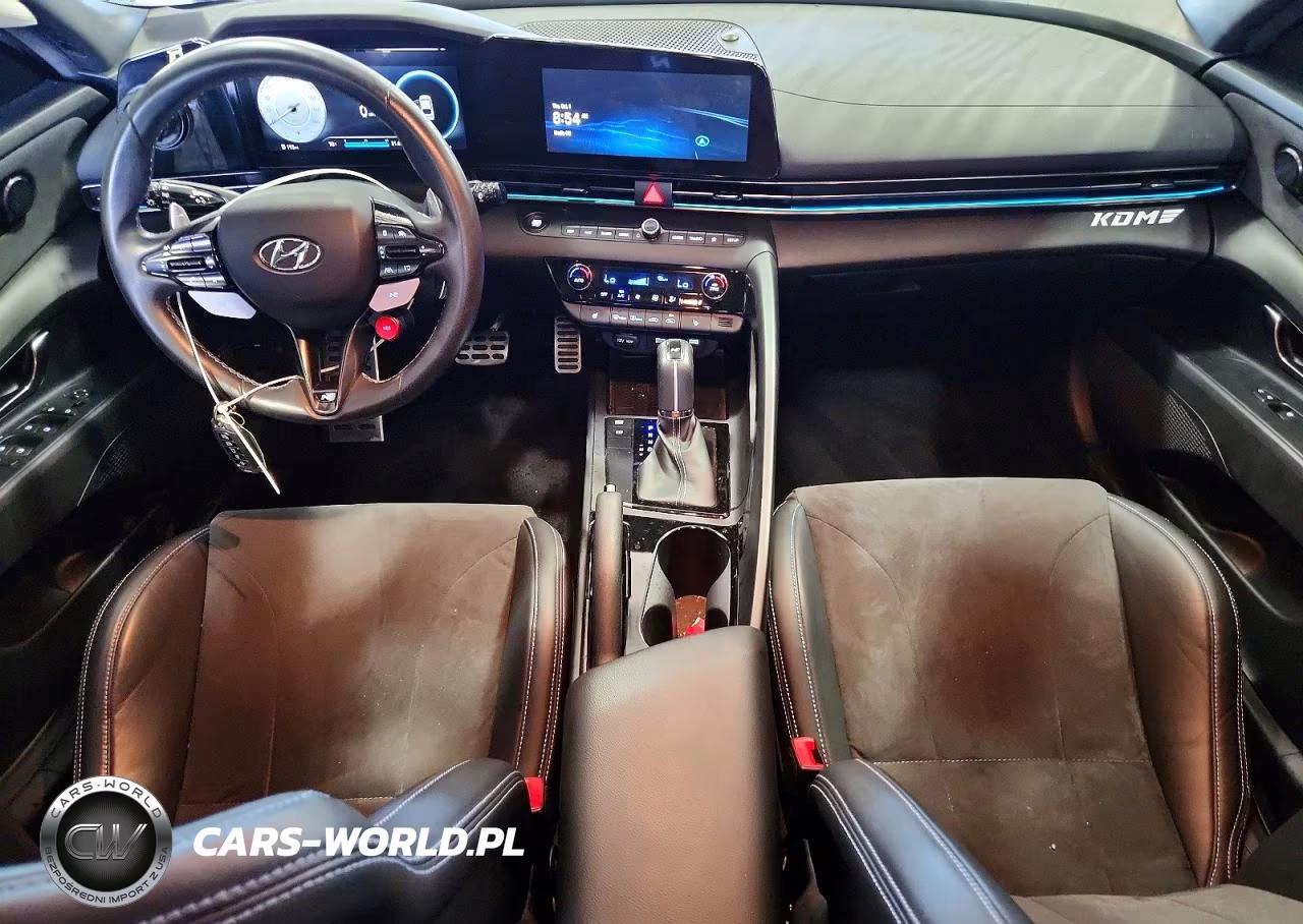 2022 Hyundai Elantra N Base VIN:KMHLW4AK5NU008769 - 8