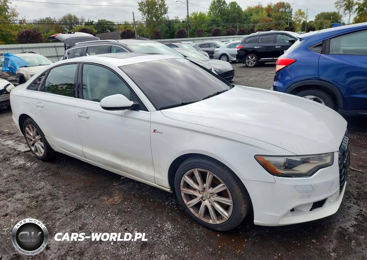 2013 Audi A6 Premium Plus VIN:WAUGGAFCXDN046295 - 4