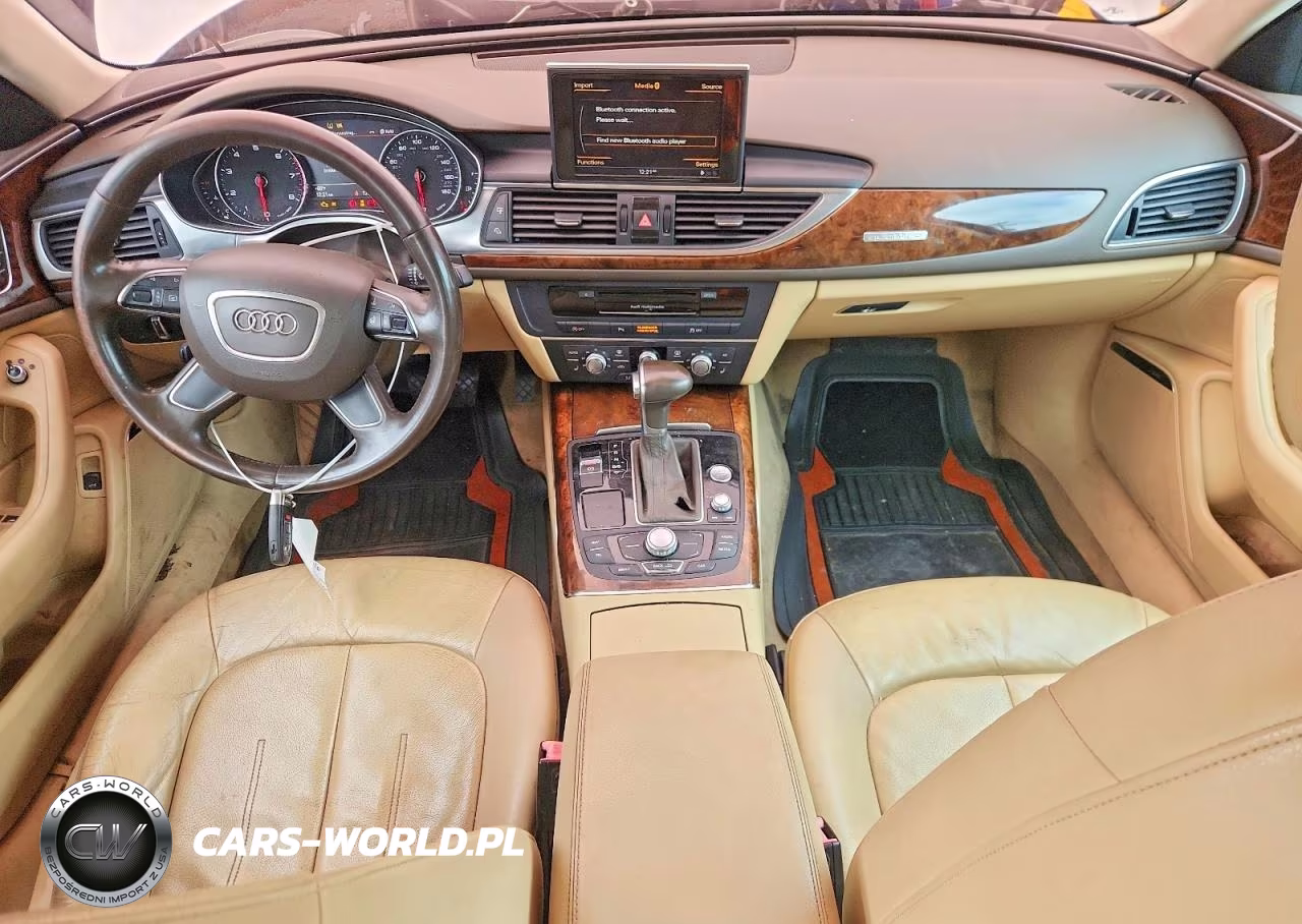 2013 Audi A6 Premium Plus VIN:WAUGGAFCXDN046295 - 8
