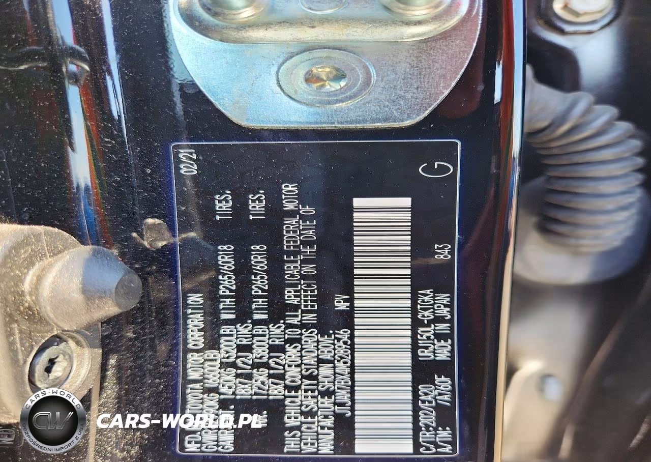 2021 Lexus Gx 460 Premium VIN:JTJAM7BX4M5289546 - 13