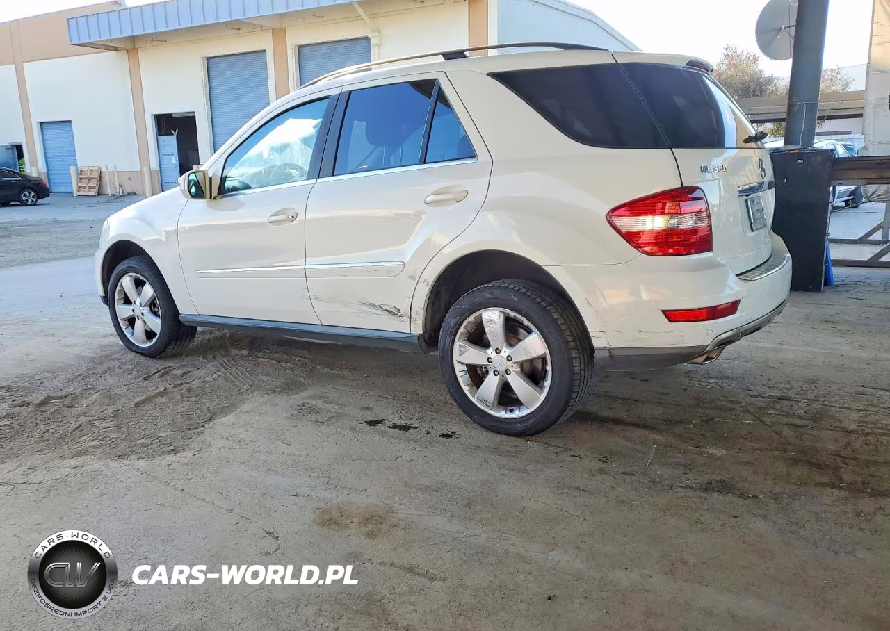 2010 Mercedes-Benz Ml 350 4Matic VIN:4JGBB8GB0AA616605 - 2