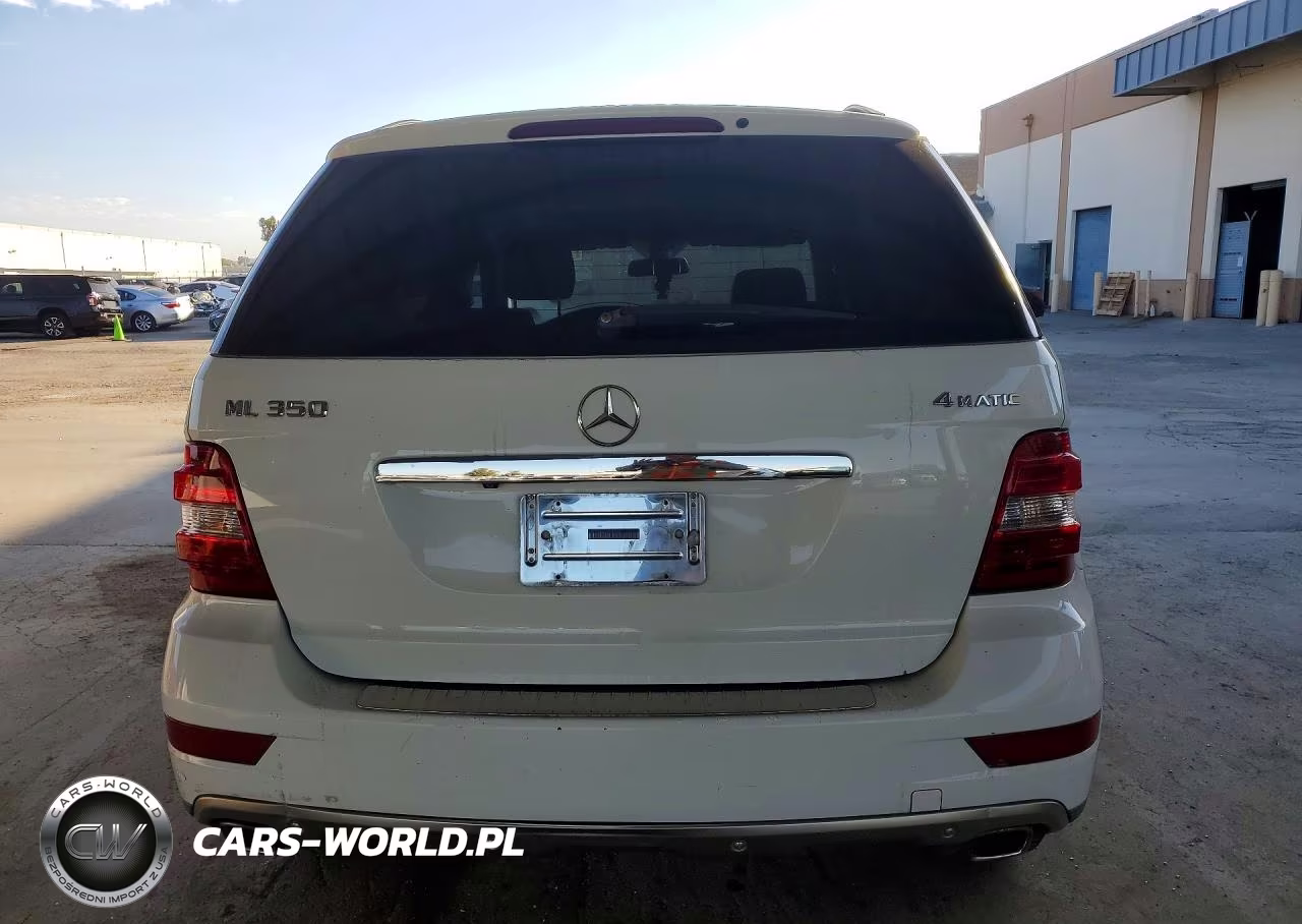 2010 Mercedes-Benz Ml 350 4Matic VIN:4JGBB8GB0AA616605 - 6